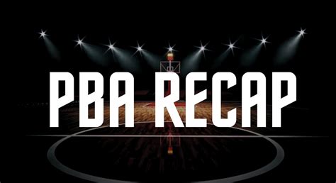pba recap|HOME PAGE 1 .